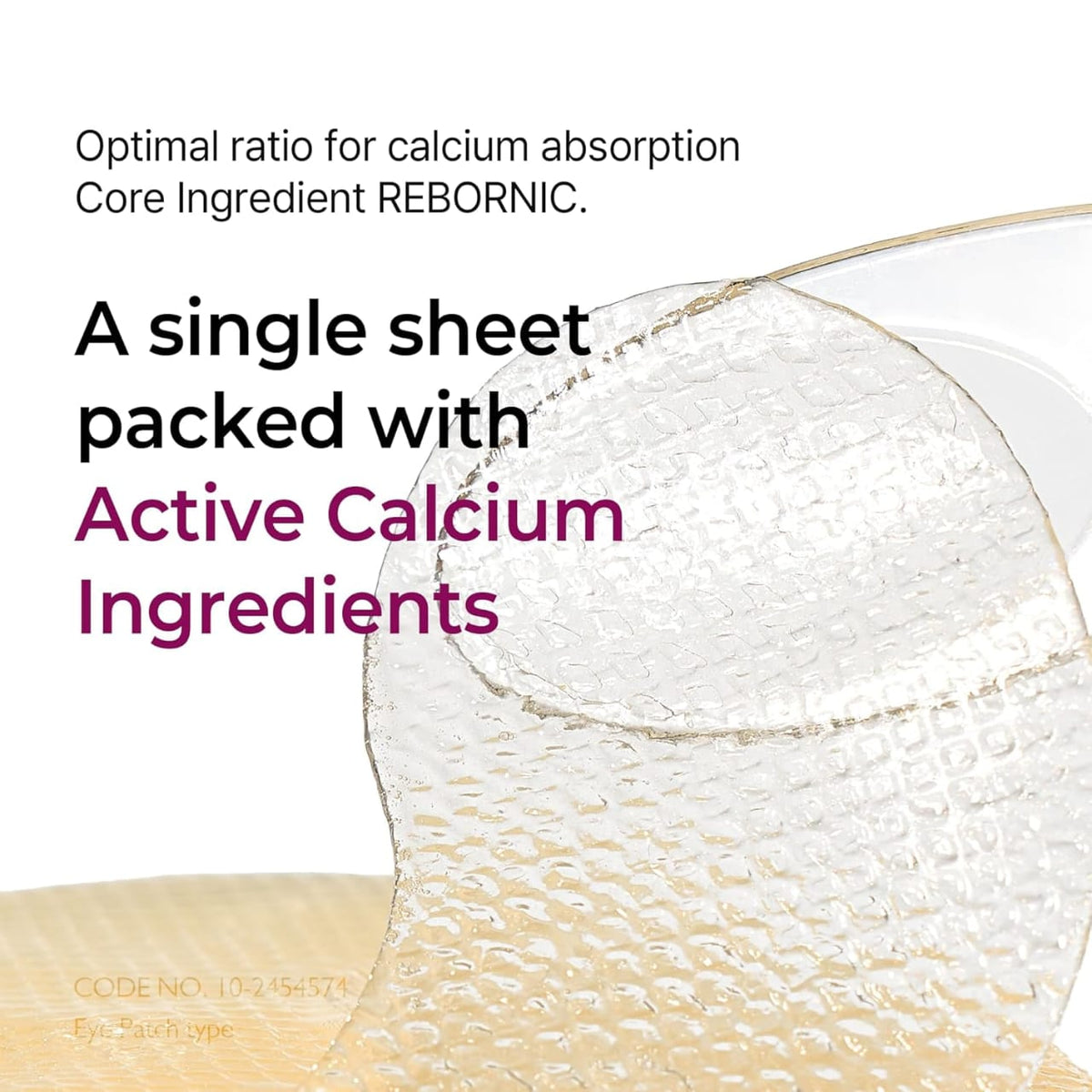 DR.MELAXIN Calcium Volume Eye Patches (60 Patches)