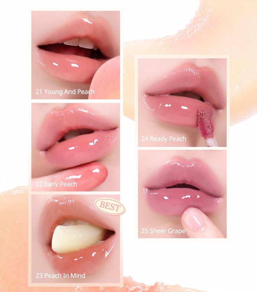 Peripera - Mood Glowy Tint - Encre à lèvres glossy -