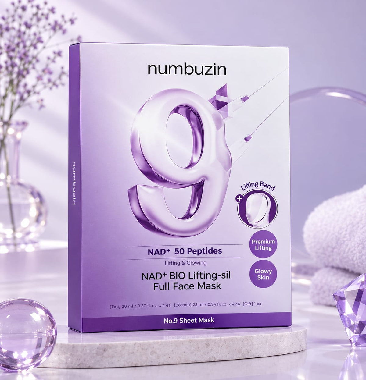 NUMBUZIN 9 NAD BIO LIFTING-SIL FULL FACE MASK